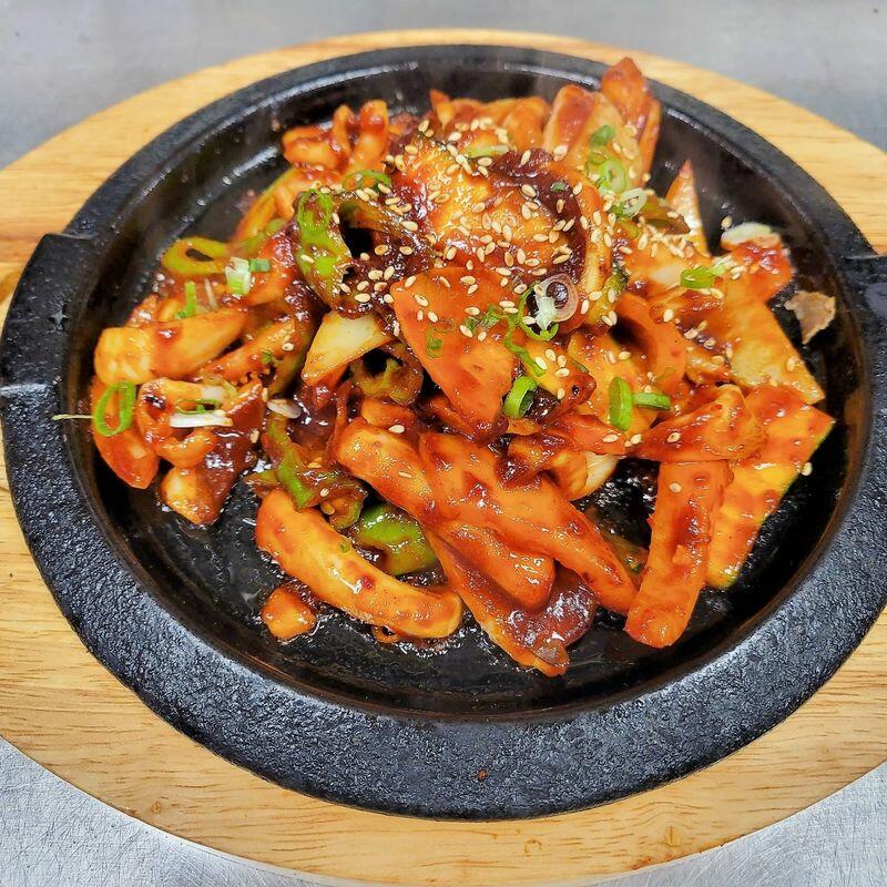 10. Ojingeo Bokkeum (Spicy Squid)